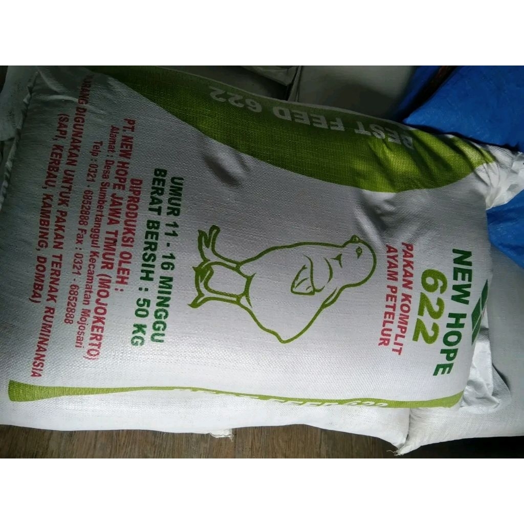 New hope pakan ayam petelur 622