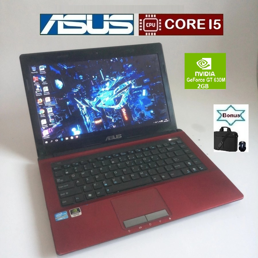 laptop asus core i5 ram 4gb hardisk 500gb