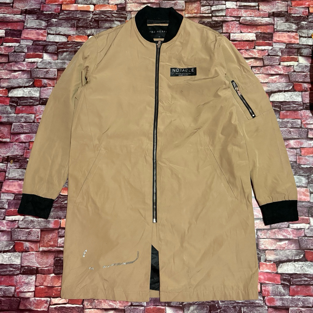 Jaket parka TBJ ( Size L || Lebar dada 57 CM Panjang 93 CM )