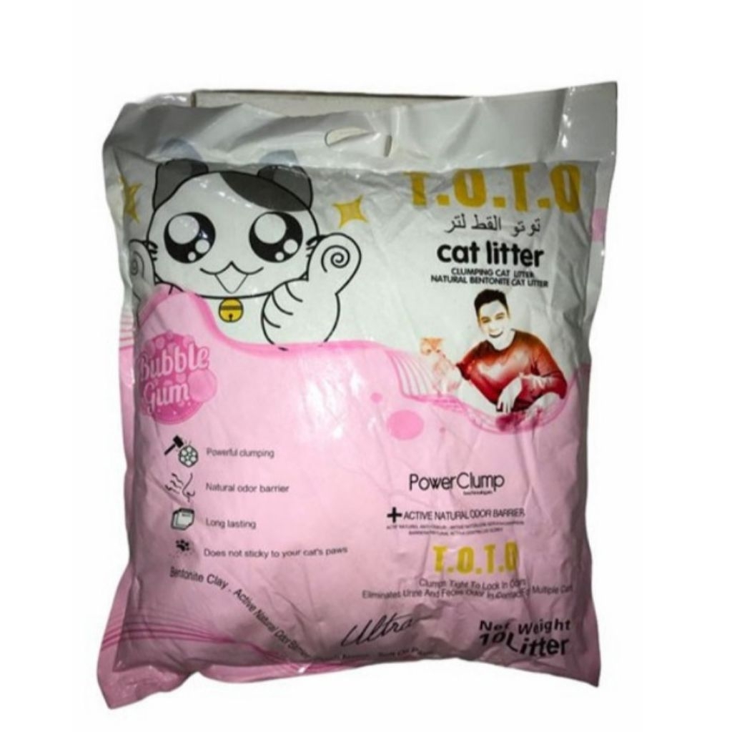 PASIR KUCING TOTO 10 LITER