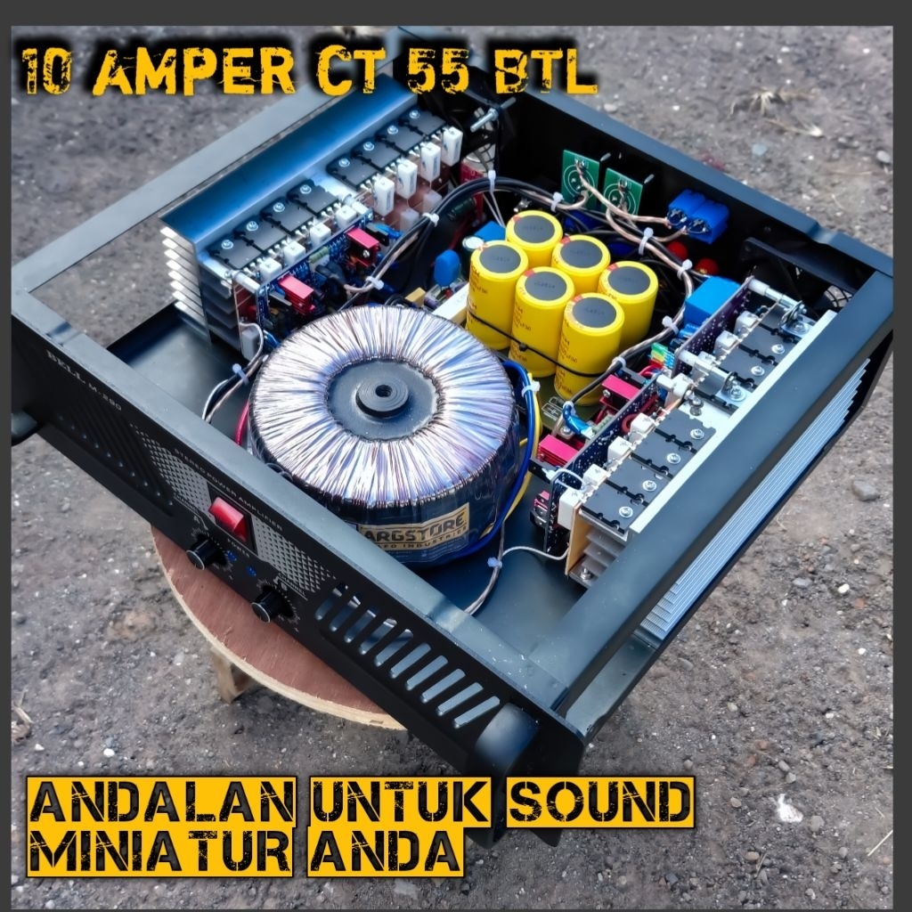 power rakitan 10 amper ct 55 BTL ..