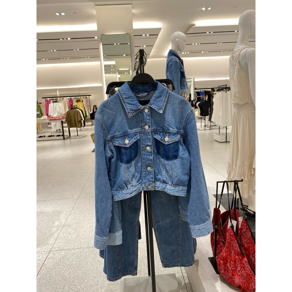 Jastip Zara Jacket Denim