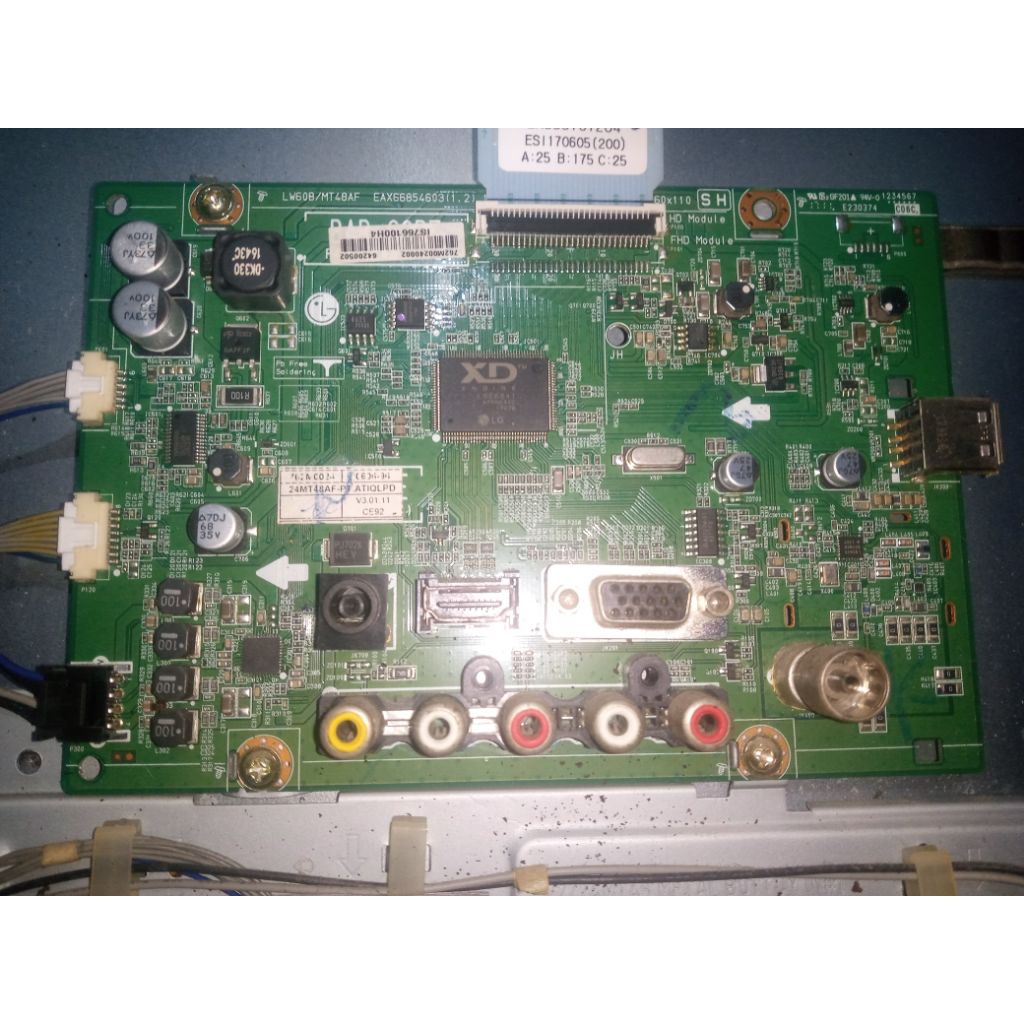 MAINBOARD TV LG 24MT48AF
