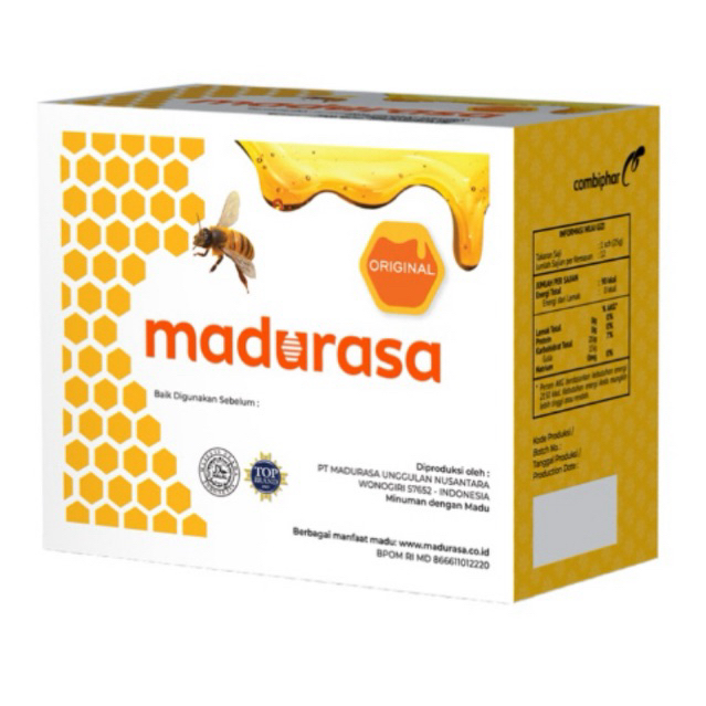 Madu Madurasa Original Sachet 12 Sachet