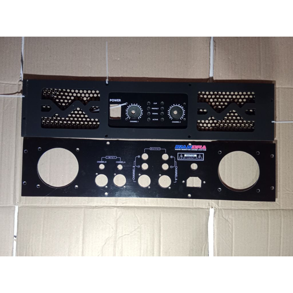 PLAT POWER CUSTOM DEPAN BELAKANG