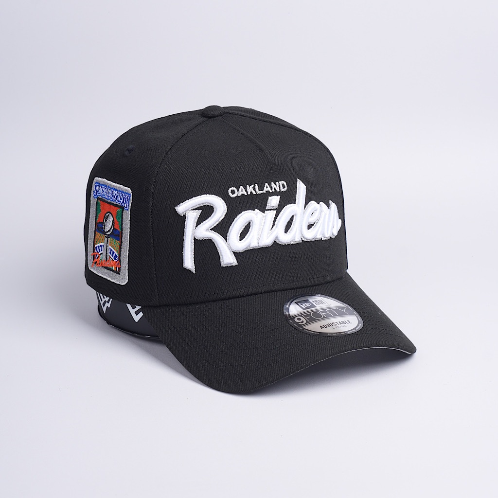 topi new era original oakland raiders super bowl
