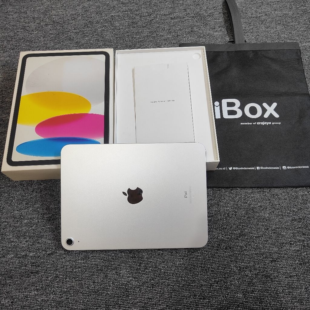 IPAD GEN 10 64GB SILVER EX GARANSI IBOX, WIFI -ONLY