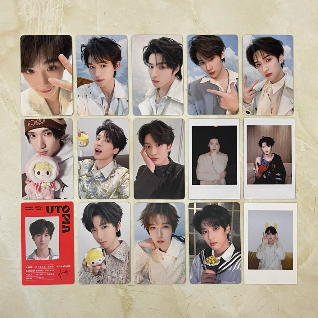 [Ready Stock] PC Photocard Official Teens in Times TNT Gen 2 Ding Chengxin Song Yaxuan Liu Yaowen Zh
