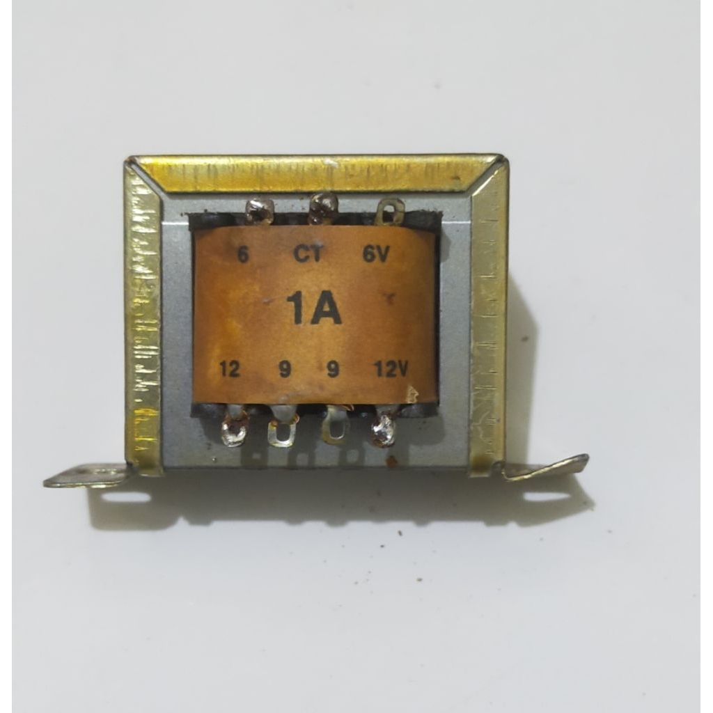 TRAFO  KING Copotan 1A..:  CT : 12 volt.