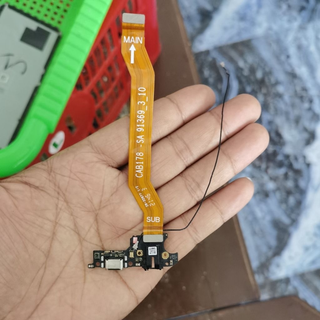 PAPAN CAS KONEKTOR CAS REALME NARZO 50A ORI COPOTAN