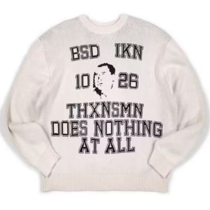 Knitwear + T-shirt Thanksinsomnia