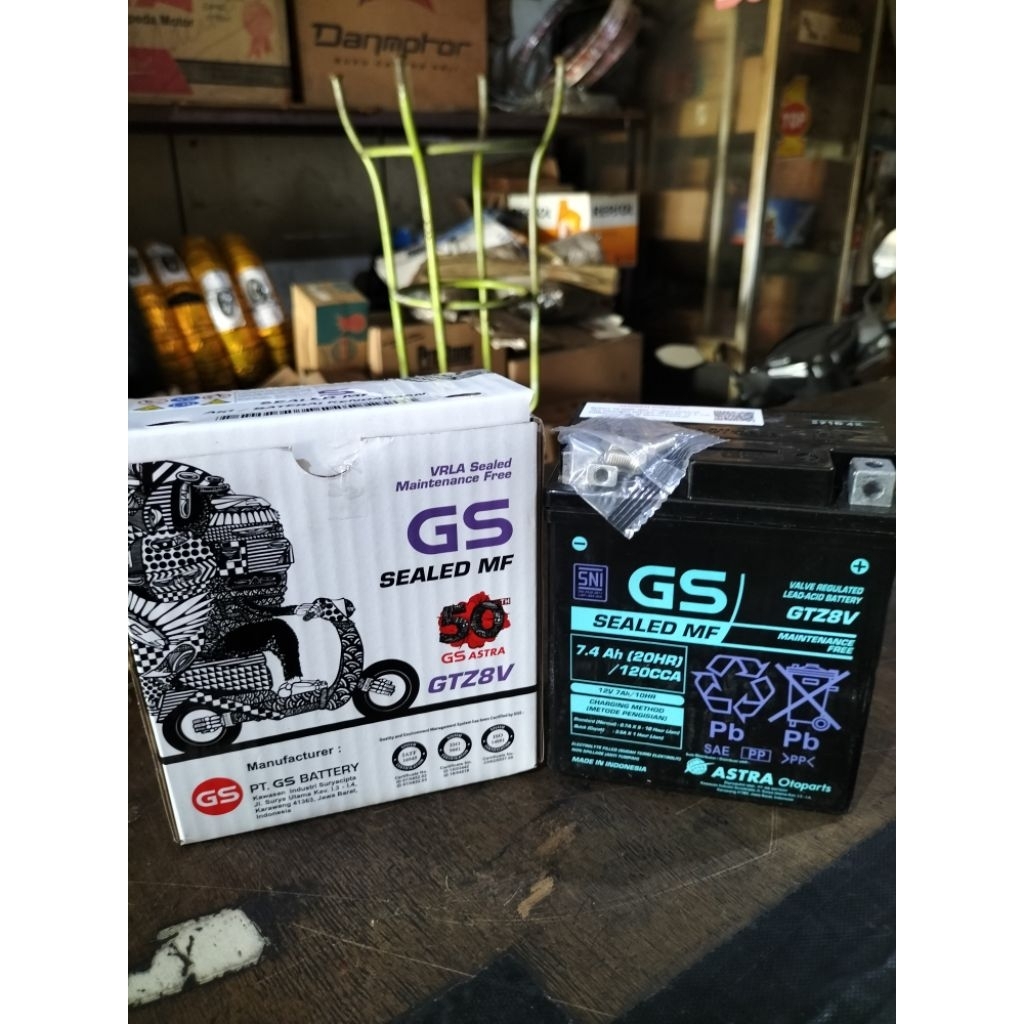aki GTZ8V GS astra