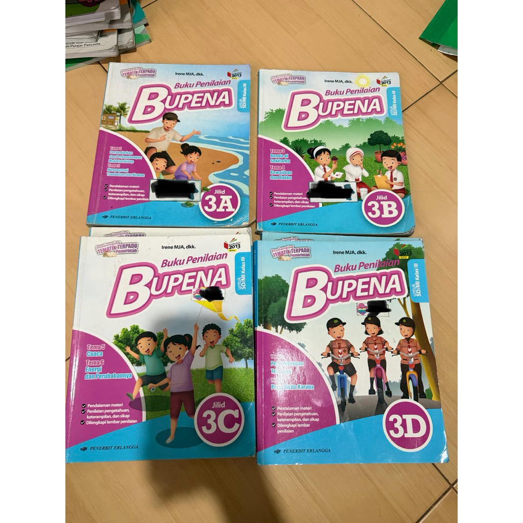 Buku Bupena Kelas 3 SD ori bekas