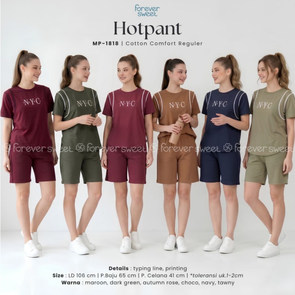Babydoll HOTPANT BODYFIT forever sweet
