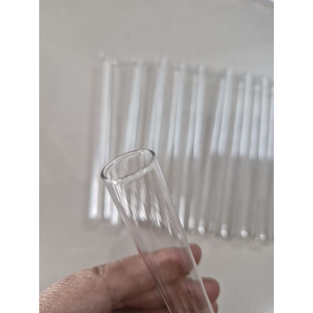Tabung Reaksi Kaca 15x150 mm, Tahan Panas hingga 120°C