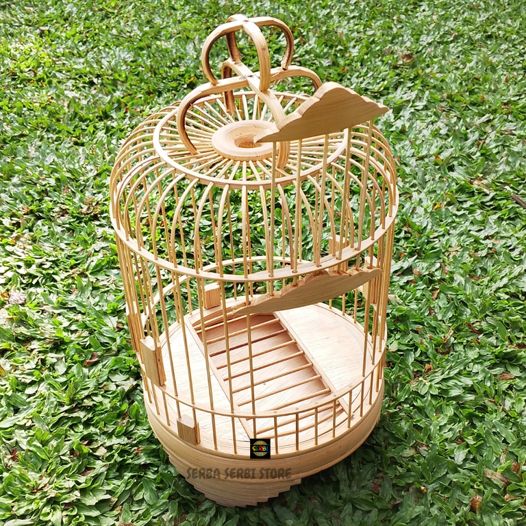 SANGKAR BULAT MINI UNIK UNTUK BURUNG KECIL/KANDANG BURCIL/SANGKAR JALAN/PLECI,CIBLEK,SOGON,SIRTU,DLL