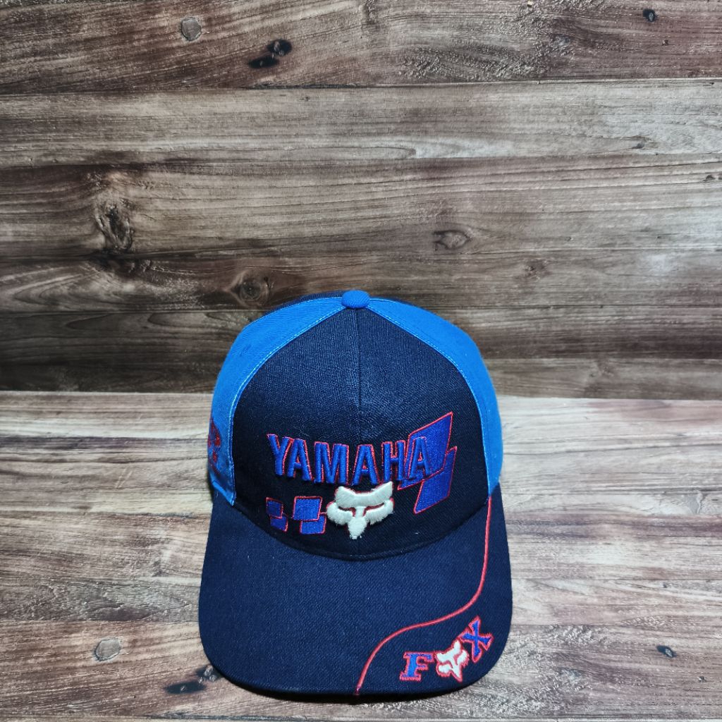topi baseball caps yamaha fox vintage logo wol