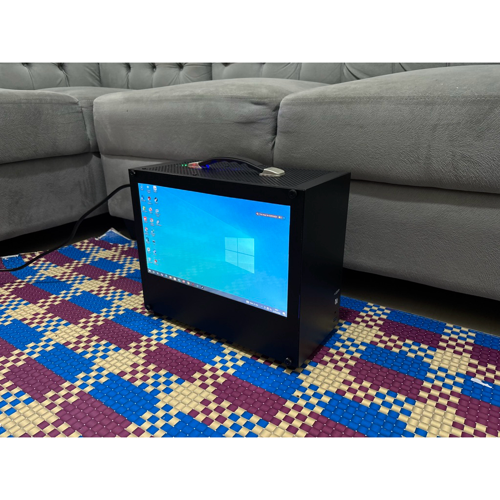 CASING VMIX MINI PORTABEL+LCD 14”+PSU 500W+VMIX 2CH IN HDMI