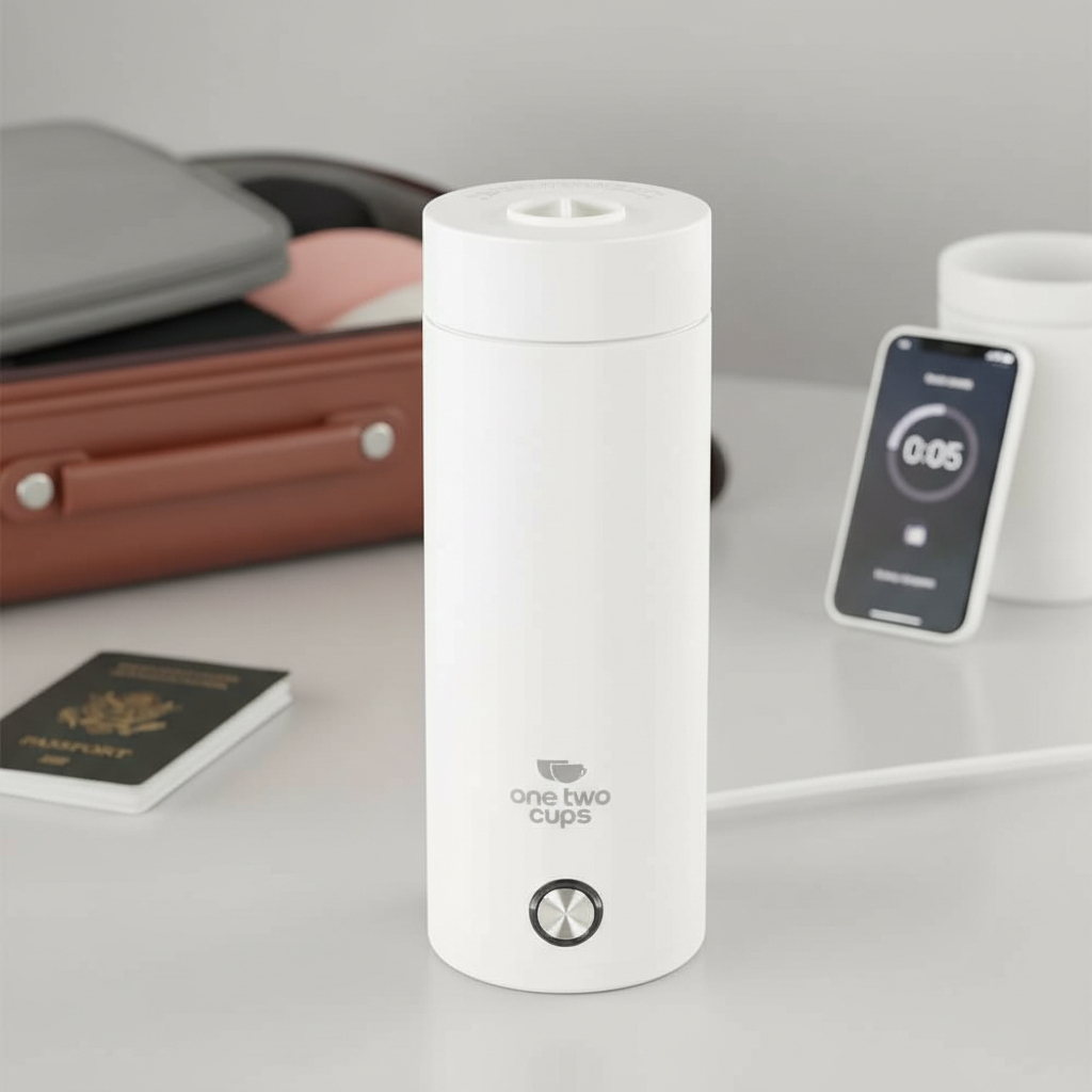 Termos listrik air panas portable kettle  400ml