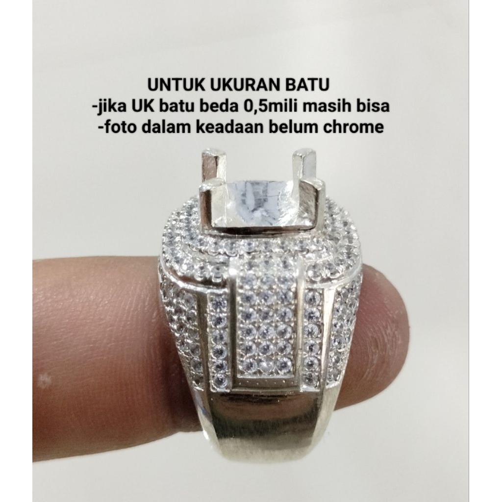 RING ALSUP TERBARU MODEL PERAK MICROSETTING
