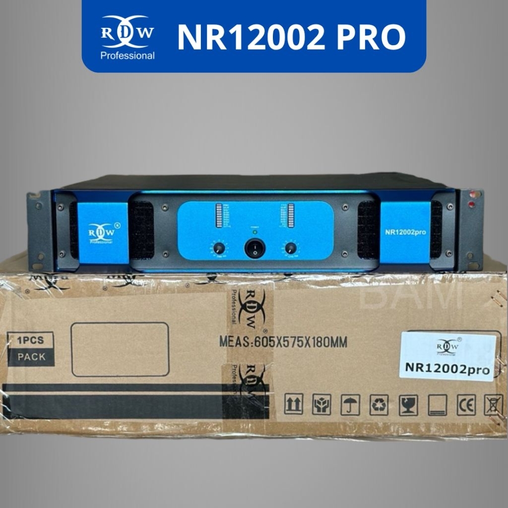 Power Amplifier RDW NR 12002 PRO