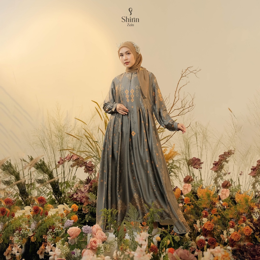 Shirin Zein - Gamis 2026 Trend Terbaru Lebaran Mewah Elegan Motif Etnik Series Toraja