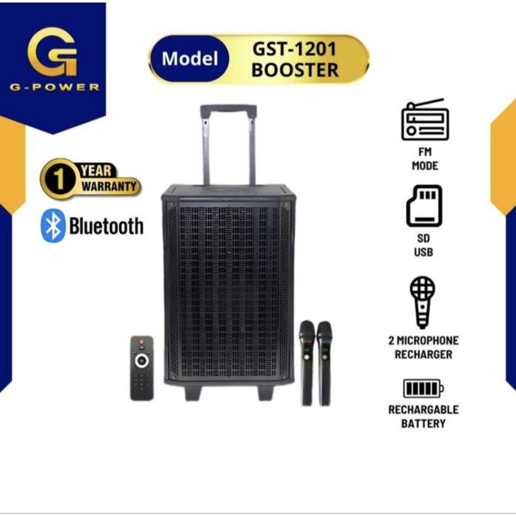 Speaker g power gst 1201