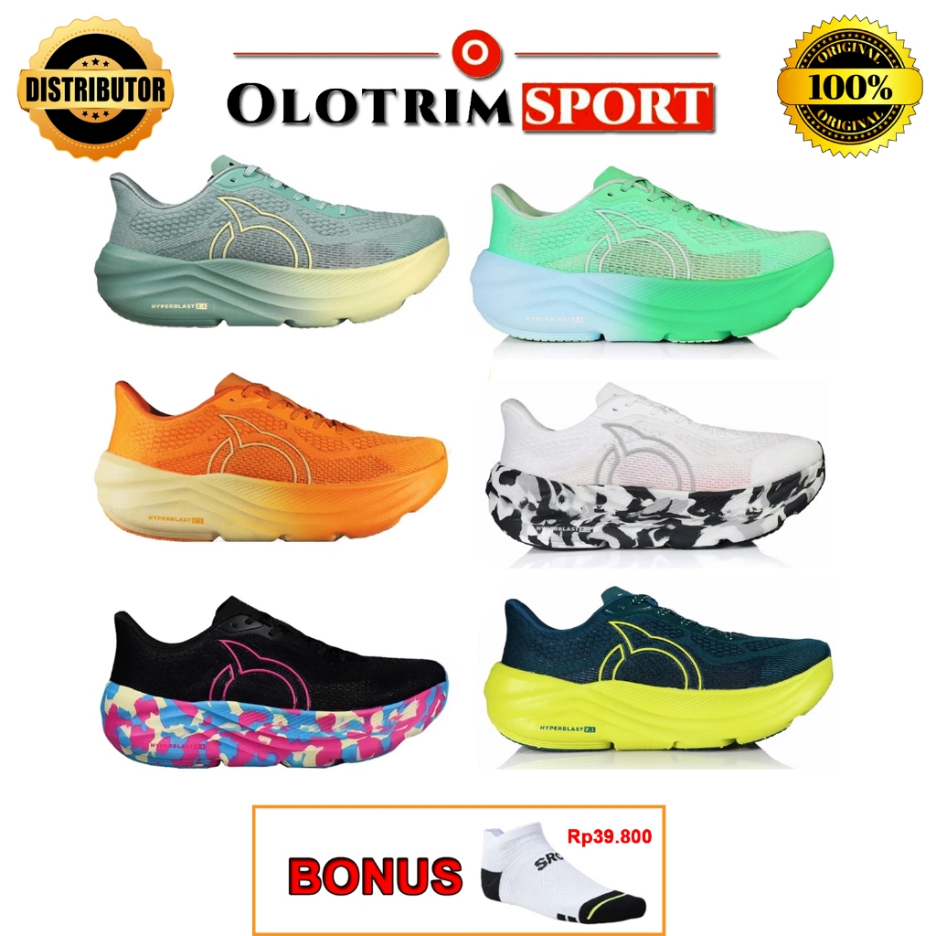 Sepatu Lari Running Ortus OrtusEight HYPERBLAST 2.1 Original