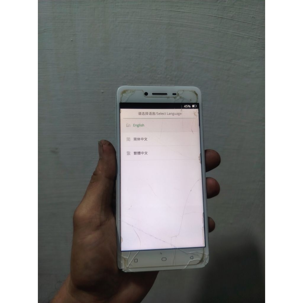 Hp handphone oppo A37 minus