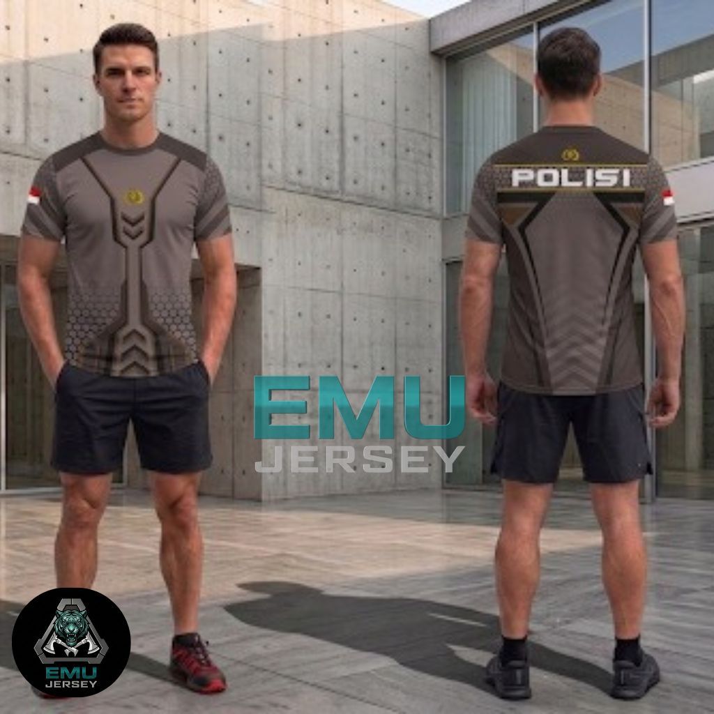 Kaos Jersey Polri