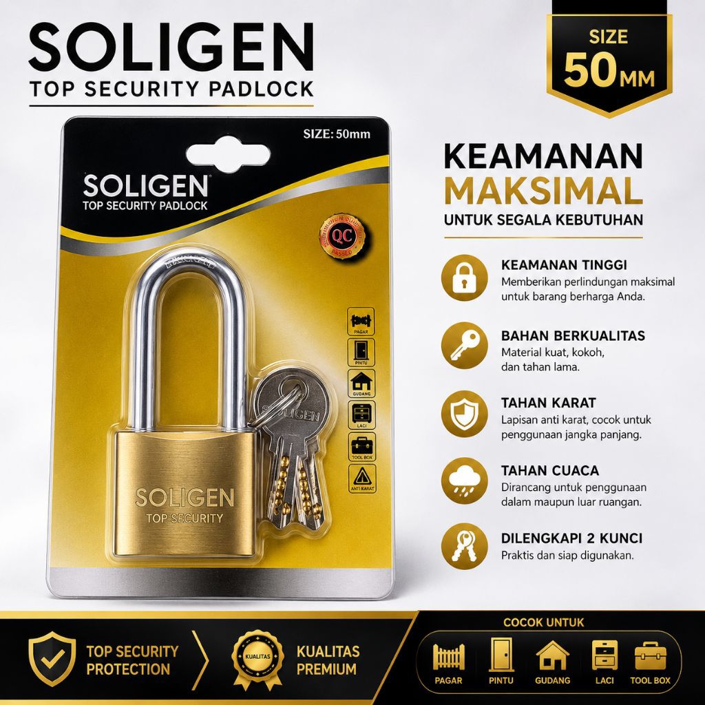 Gembok 50 soligen