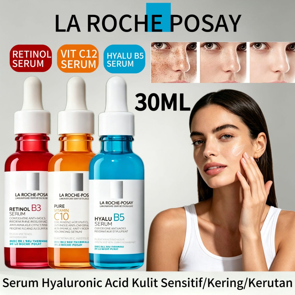 [BEST SELLING] La Roche-Posay Serum 30ml Hyalu B5 Anti-Aging /La Roche Posay Effaclar Salicylic Acid