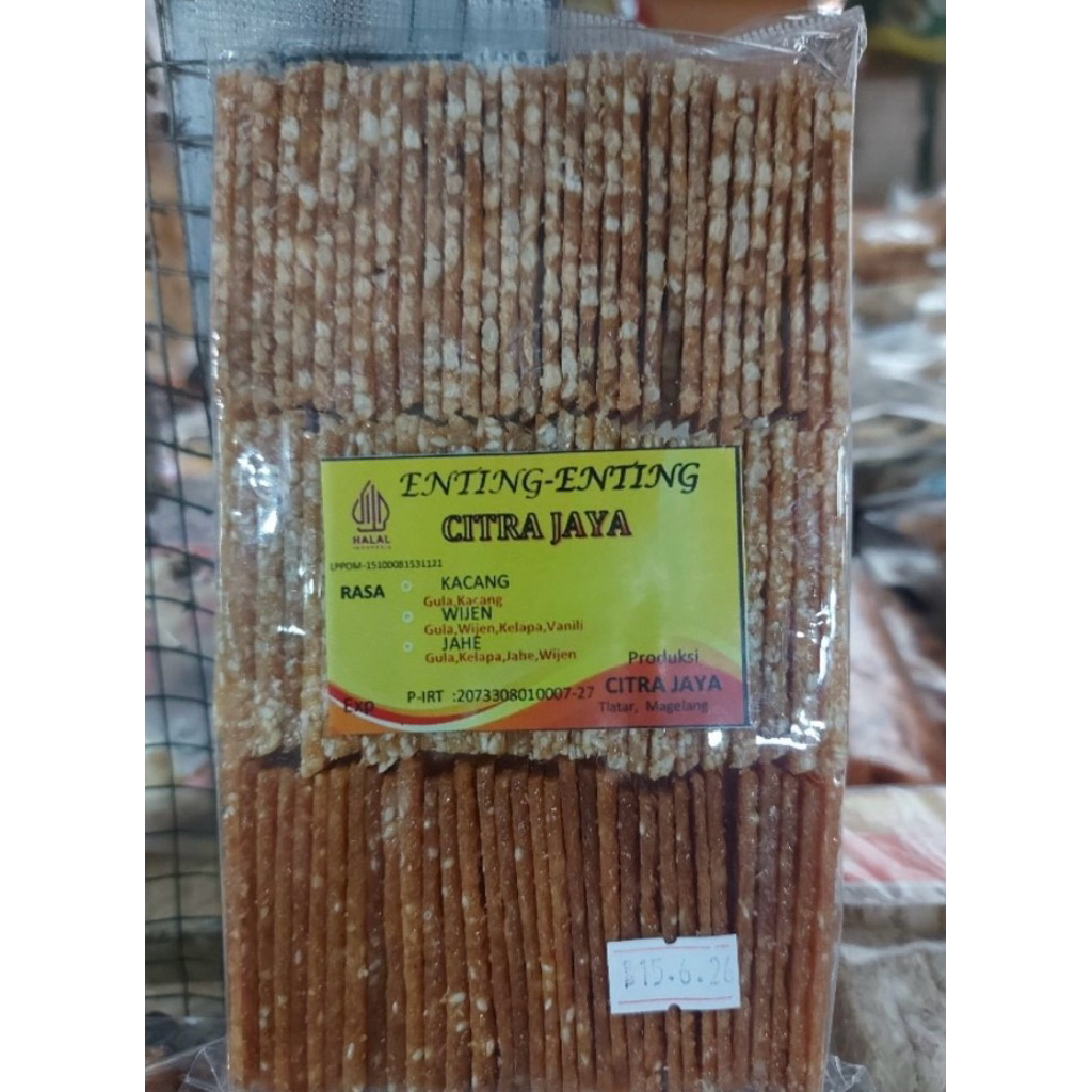 enting enting 3rasa kacang jahe wijen