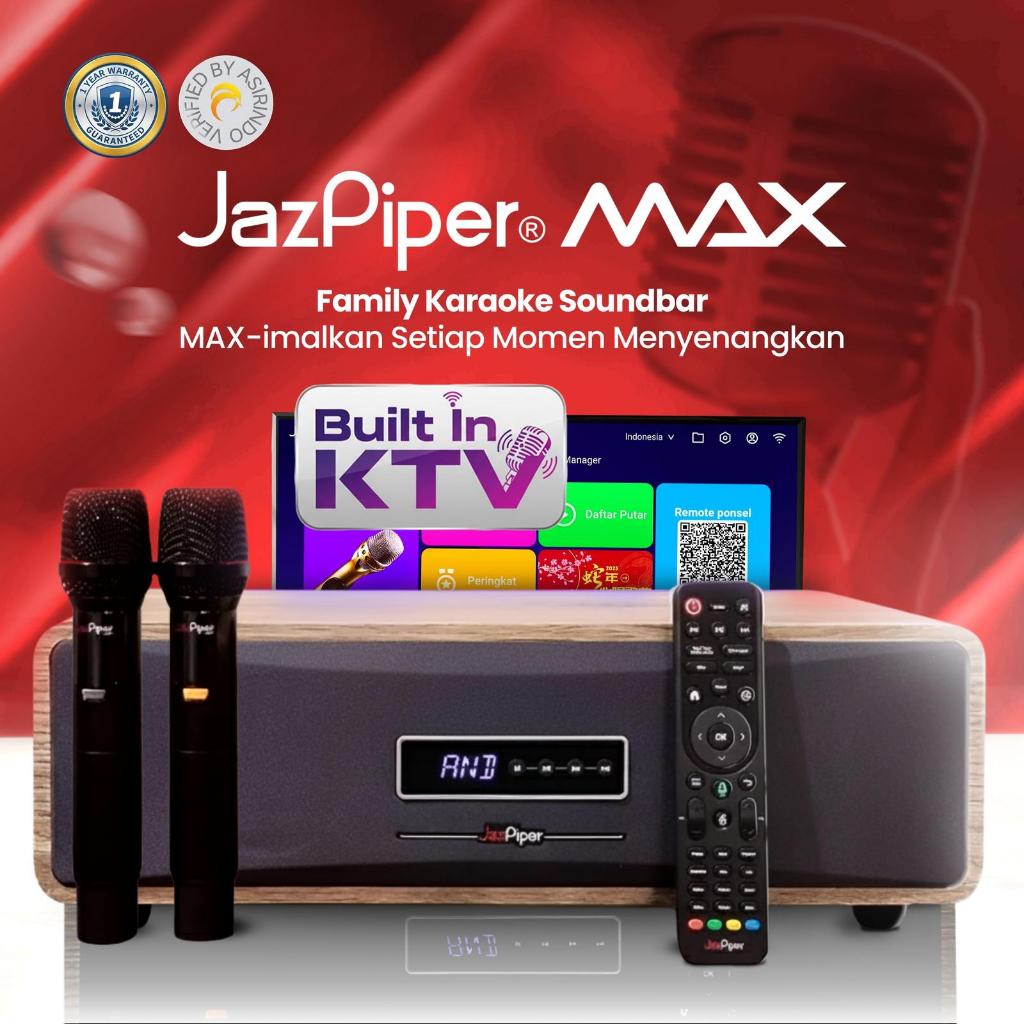 Jazpiper Max 2.1 / Alat Set Karaoke / Family Karaoke Soundbar