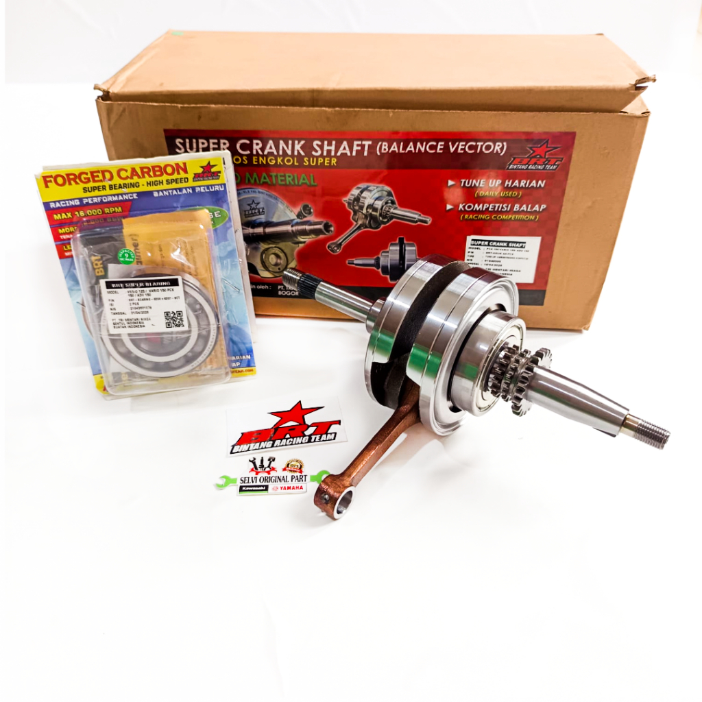 KRUK AS CRANKSHAFT BRT VARIO 150 PCX 150 ADV 150 VARIO 125 STROKE UP 6MM