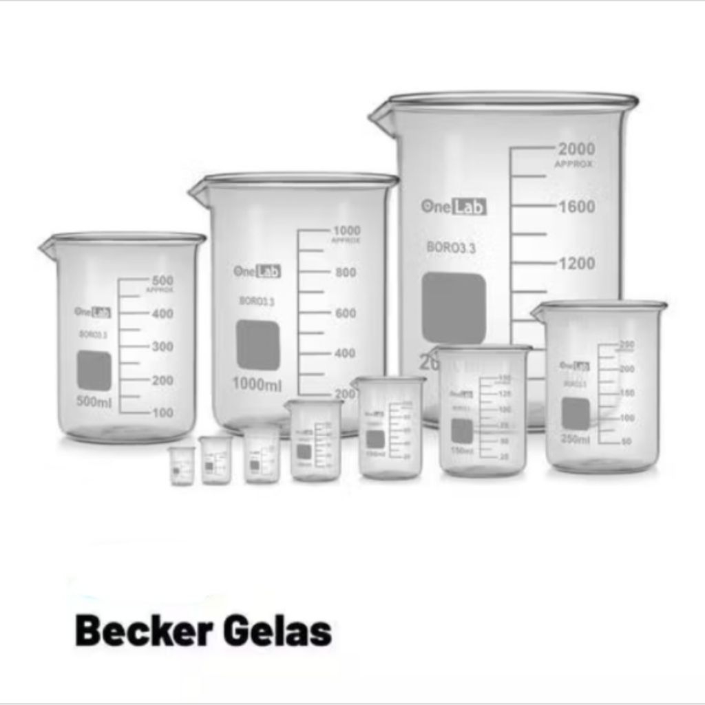Beaker Gelas One Lab Gelas Piala