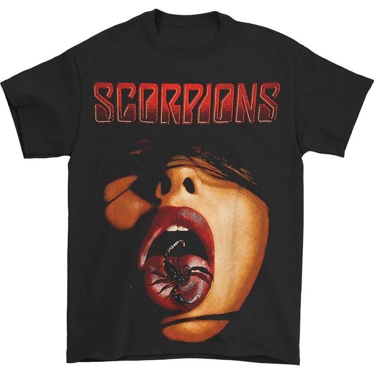 Scorpions Tshirt Kaos Musik Rock Metal Band Scorpions Baju Distro Band Premium