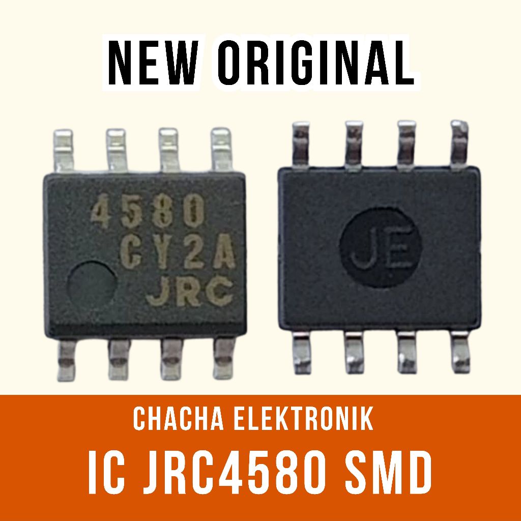 IC JRC4580 JRC 4580 ORIGINAL SMD 4580