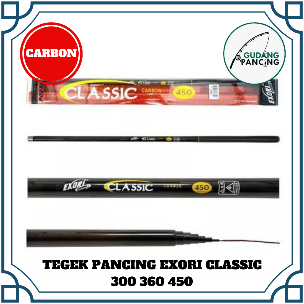Tegek Pancing Exori Classic 300 360 450