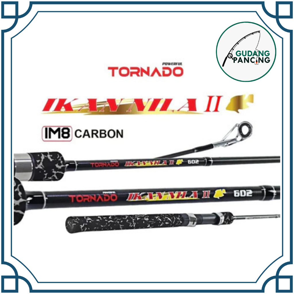 Rod / Joran Pancing Tornado Ikan Nila II 502 562 602