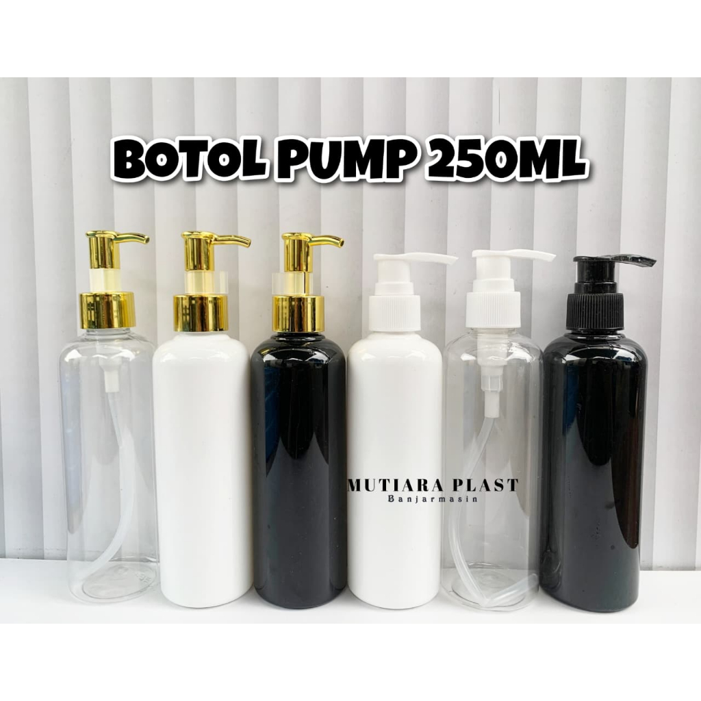 Pump 250ml / botol pump 250ml