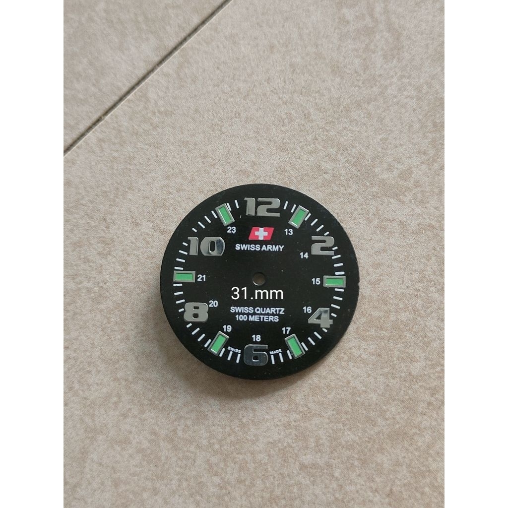 dial jam plat jam 31mm no31 second