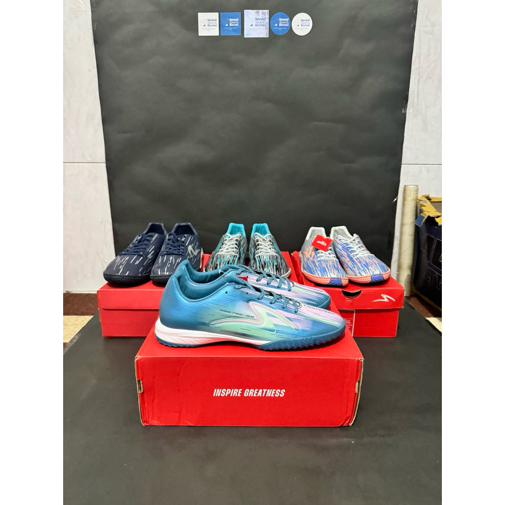 LS Meta XR Tahitian SIZE 41 IN (BARU) + Bonus Fashion Pakaian Pria Bekas