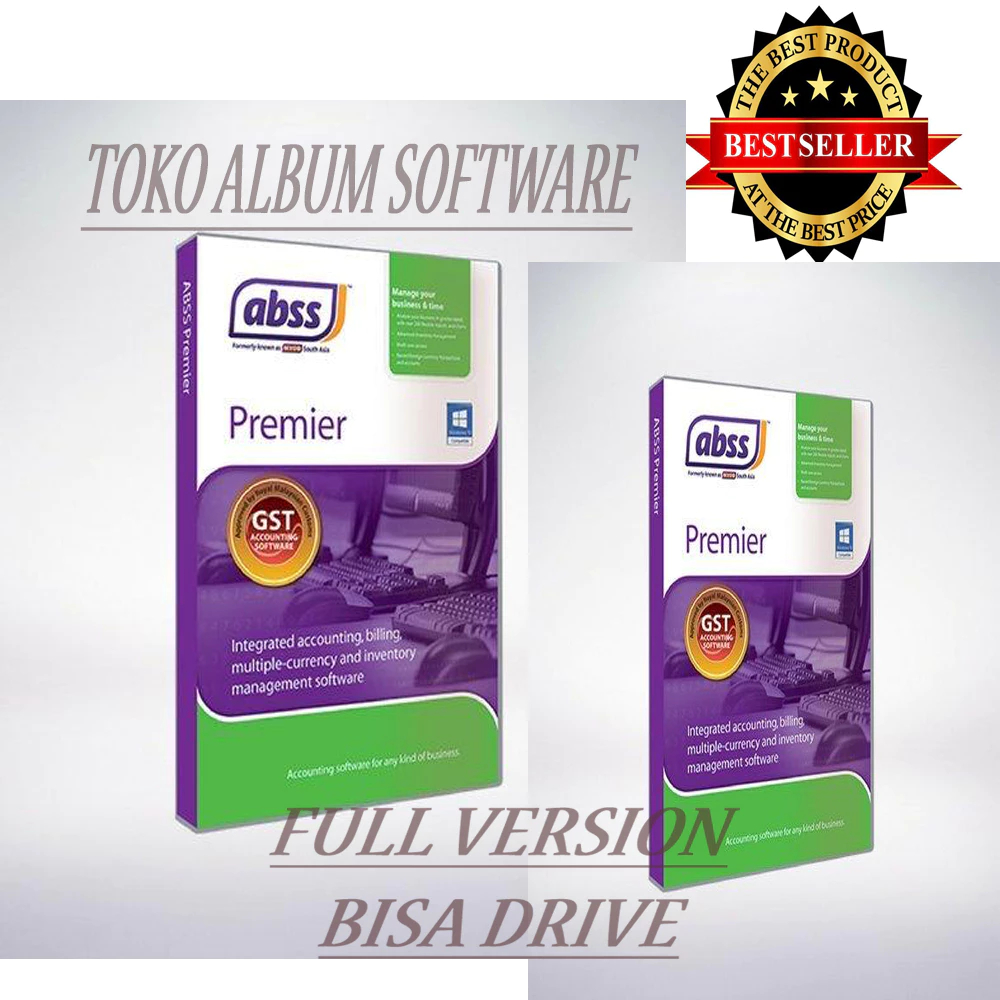 Software Myob Abss Accounting 20.0 Premier Full Version Edition 1 Komputer Lifetime