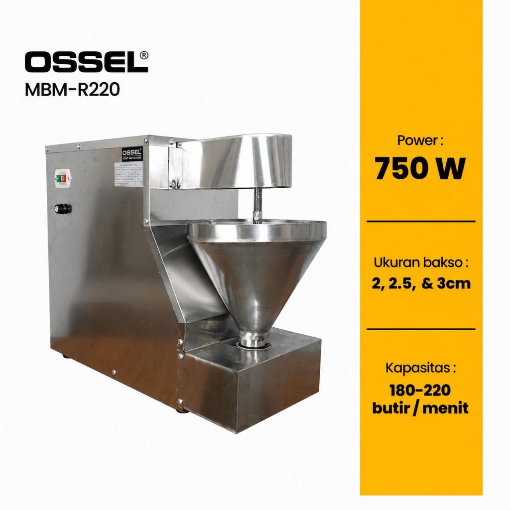 BERGARANSI  MESIN CETAK BAKSO OTOMATIS OSSEL Pencetak Bakso Mini Ossel Mini Meatball Maker Mesin Cet