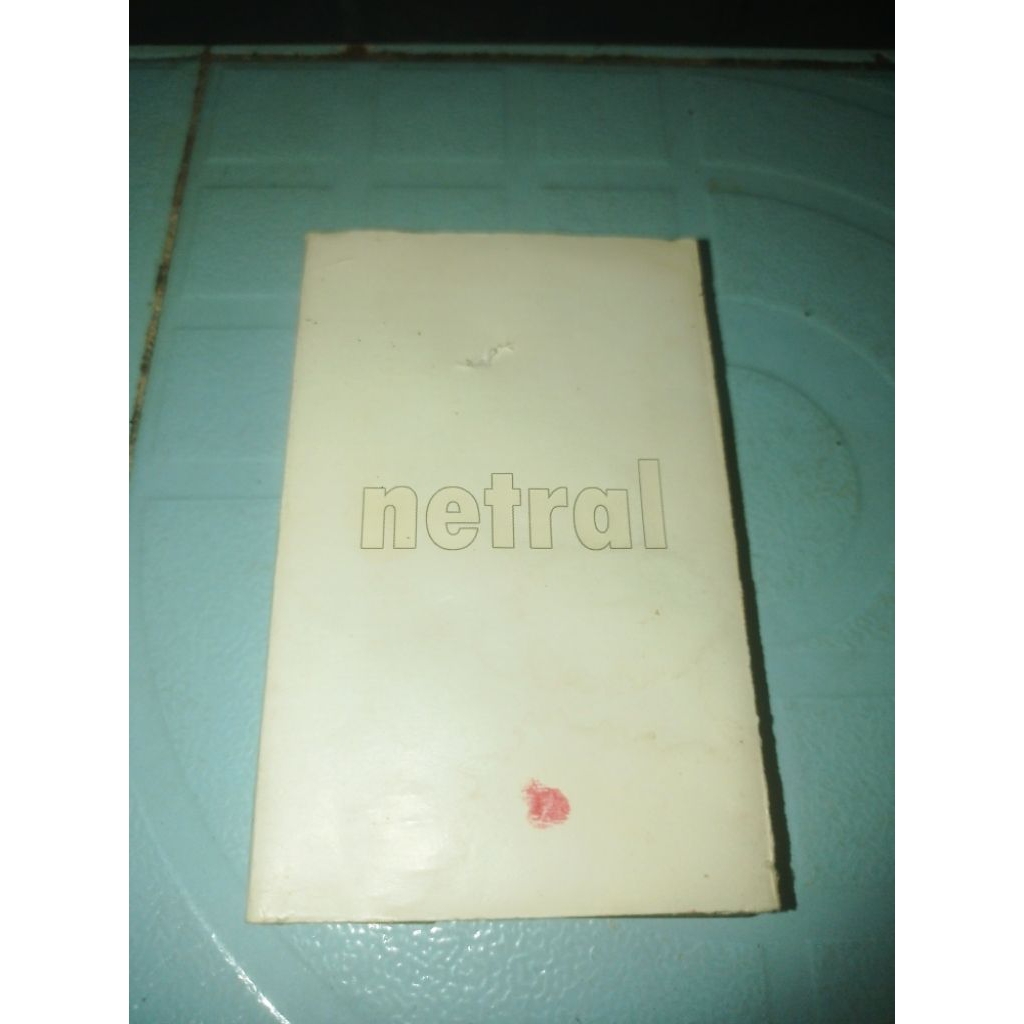 Kaset Pita NETRAL - PUTIH
