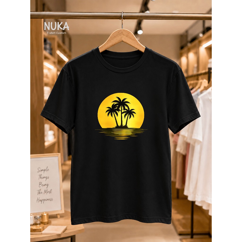 Nuka Custom - Kaos Unisex Nuka Motif Sunset