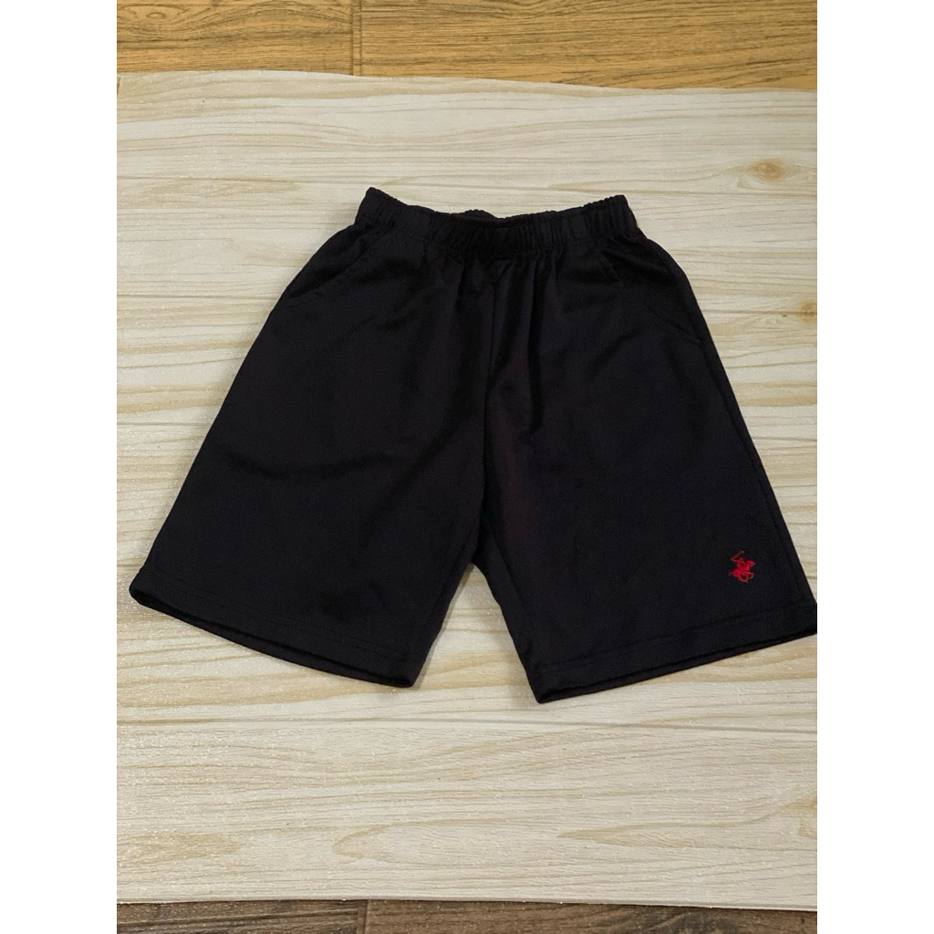 celana pendek celpen jersey hitam anak tanggung cowok laki Beverly Hills Polo club size 130 135