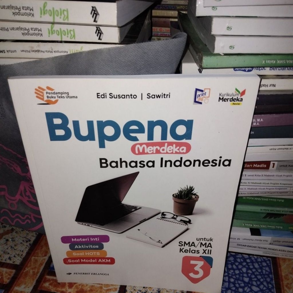 BUPENA BAHASA SMA KELAS 3 ORI BEKAS BERSIH