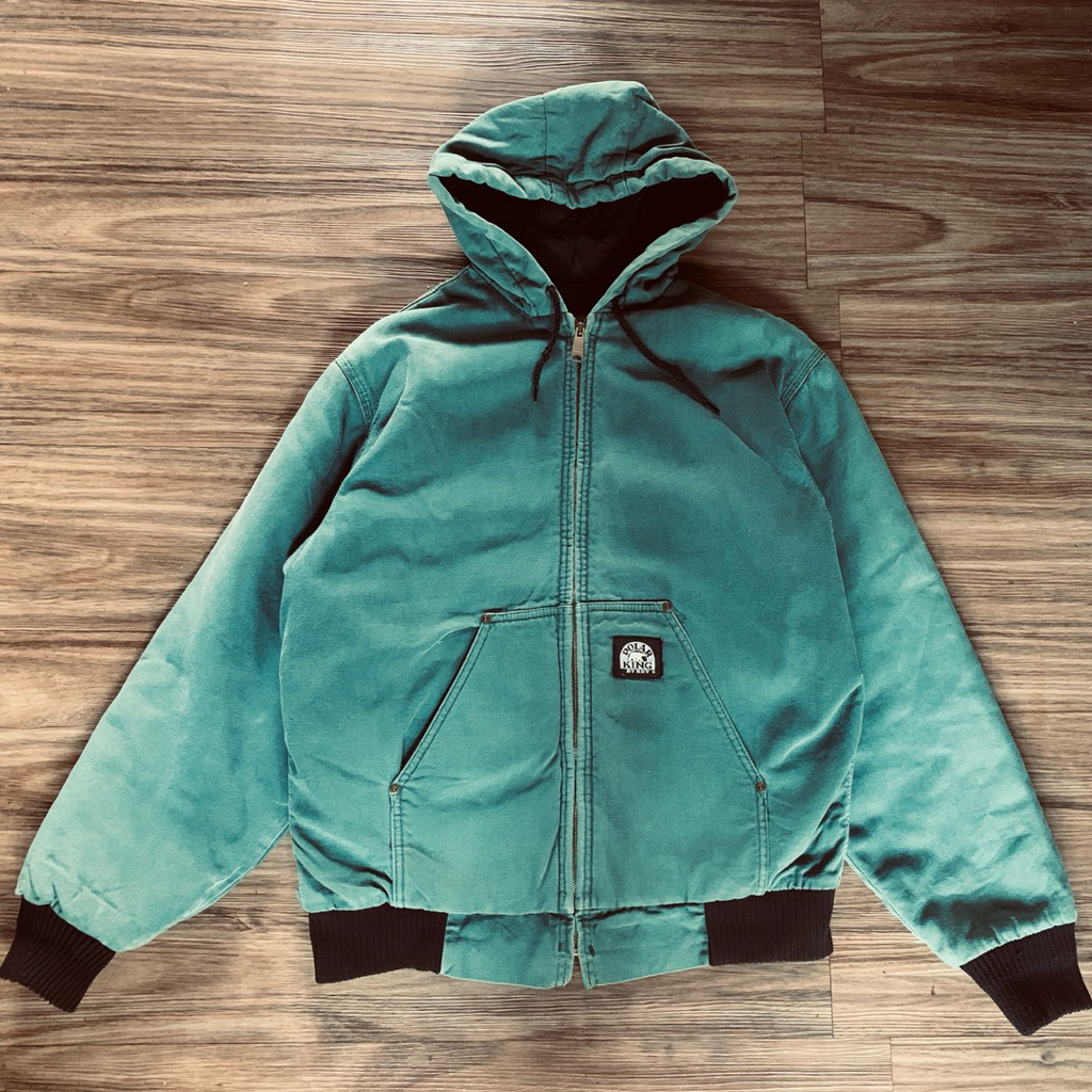 vintage canvas jacket polar king not carhartt